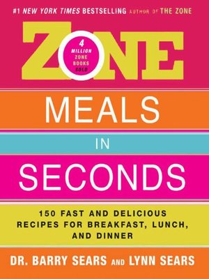 cover image of Zone Meals in Seconds